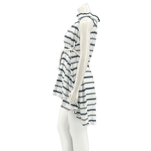Faithfull the Brand Dress Womens 4 Nautical Rope Belted Off the Shoulder‎ Beachy - Picture 4 of 8